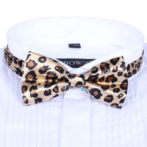 Mens' Funky & Cool LEOPARD PRINT Bowtie